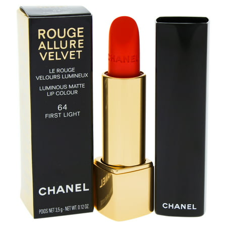 Rouge Allure Velvet Luminous Matte Lip Colour - 64 First Light by Chanel for Women - 0.12 oz