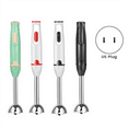 thumbnail image 1 of Immersion Hand Stick Blender Electric Food Vegetable Grinder Food Mixer Purees Smoothies Shakes Sauces US Plug Red, 1 of 6