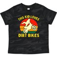thumbnail image 3 of Inktastic This Kid Loves Dirt Bikes Motocross Boys Toddler T-Shirt, 3 of 5