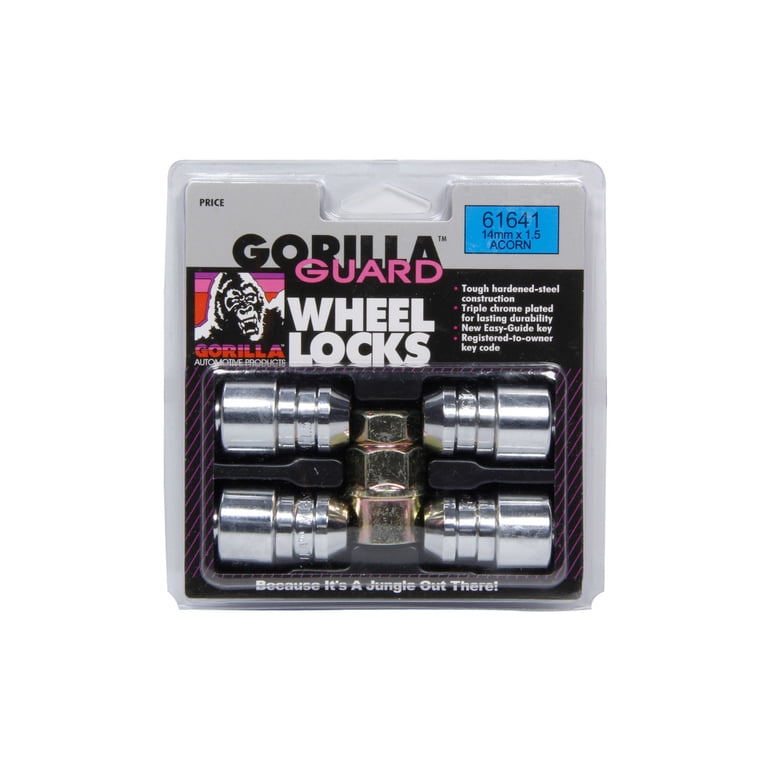 Gorilla Automotive Products 14mm X 1.5 Wheel Locks 61641 - Walmart.com