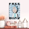 thumbnail image 6 of Rick And Morty Canvas Decorative Painting Wall Art Living Room Posters Bedroom Home Decorations 12"X18", 6 of 8