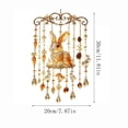 thumbnail image 2 of Vintage Fall Decor, 12 Inch Turkey Hanging Ornament, Fall Hanging Decor for Outdoor Porch Window Tree, Fall Decorations for Home, 1 Pack, 2 of 4