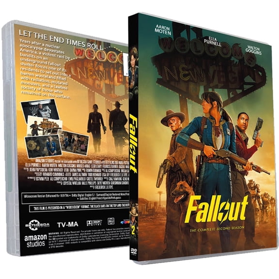 Fallout The Complete Season 2 (DVD, 2026, 3-Disc Set)