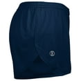 thumbnail image 5 of Holloway Sportswear 2XL Womens PR Max Track Shorts Navy 221336, 5 of 7