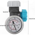 thumbnail image 5 of Adjustable Water Pressure Regulator with Gauge for Garden and Greenhouse Irrigation Systems, G3/4 Inch Connection, 5 of 5