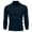 Navy, variant on Iugvhana Men's Turtleneck Sweater Classic Fit Casual Solid Base Knit Sweater Long Sleeve Slim Pullover Sweaters Blue XXL