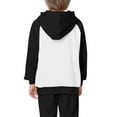 thumbnail image 6 of Bnwani Hoodies Girls Crew Neck Long Sleeve Pockets Thin Sweatshirt Plain Color Block Graphic Tops Pullover, 6 of 8