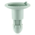 thumbnail image 1 of Cuarto de baño Drenaje Drenaje Drenaje Inserte Filtro Strainer Retroceso Prevención Pasado Catcher Abrigo Insecto Prueba de Inicio Suministros Verde kenally HA009691-01B, 1 of 6