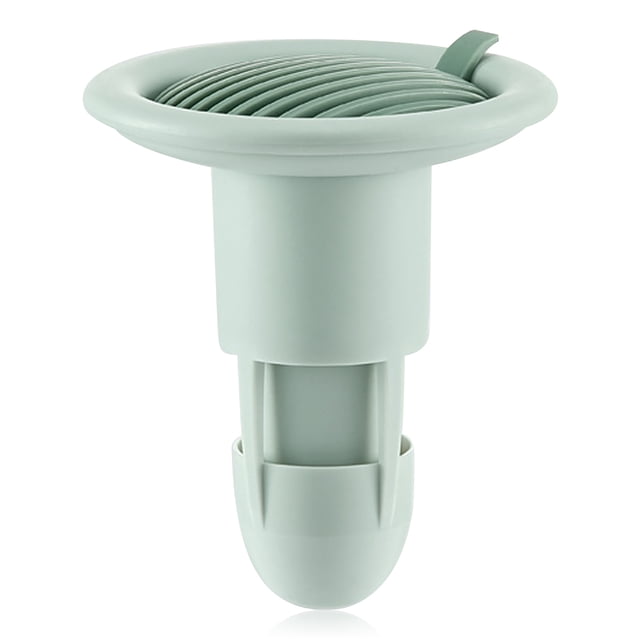 Cuarto de baño Drenaje Drenaje Drenaje Inserte Filtro Strainer Retroceso Prevención Pasado Catcher Abrigo Insecto Prueba de Inicio Suministros Verde kenally HA009691-01B