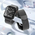 thumbnail image 6 of Original Stainless Steel Mesh Loop Compatible with Apple Watch Band 38mm 40mm 41mm 42mm 44mm 45mm 46mm 49mm Women Men, Magnetic Clasp Replacement Strap for iwatch Series Ultra SE 10 9 8 7 6 5 4 3 2 1, 6 of 7