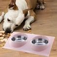 thumbnail image 3 of Tazones de alimentos para perros y gatos Perfecl Acero inoxidable inclinados S 29x18.5x6.2cm L 37.5x25x7.5cm, 3 of 8