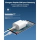 thumbnail image 4 of 25W USB C Snabbladdare kompatibel med Samsung A13 A14 A33 A34 A53 A54 4G-5G, S23 S22 S21 S20 FE-Plus-Ultra, Supersnabbladdningsadapter, 4 of 4