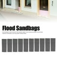 thumbnail image 6 of 10Pcs 420D Polyester Flood Sandbags With Drawstring Waterproof For Doors Garage Basement Coffee Color, 6 of 6