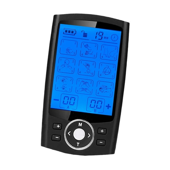 Máquina de electrónico de hombros Equipo de relajación para el cuidado de la salud Negro