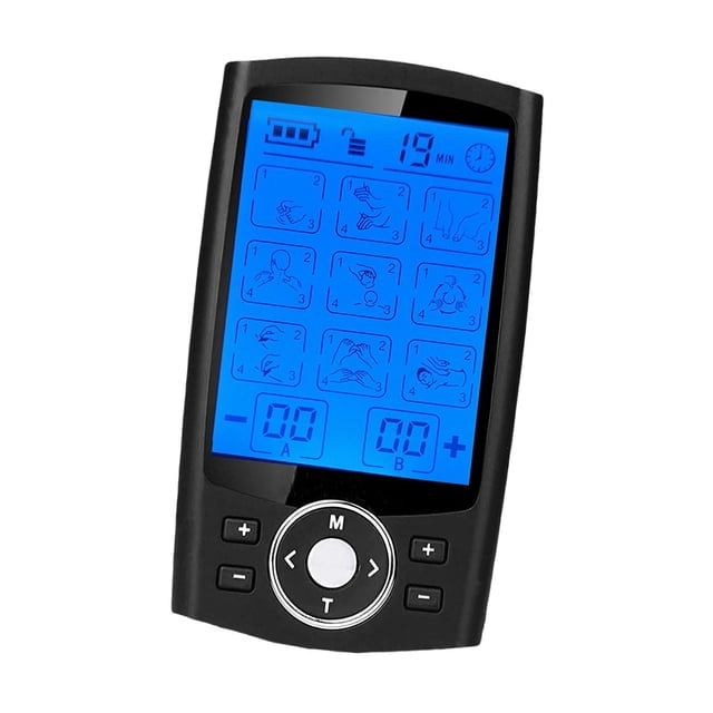Máquina de electrónico de hombros Equipo de relajación para el cuidado de la salud Negro