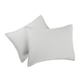 thumbnail image 4 of Allswell Cotton Linen Blend Quilt Set, Bleached Linen, King/California King, 4 of 7