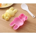 thumbnail image 3 of pitrice Little white rabbit sushi Rice and vegetable roll mould, 3 of 9