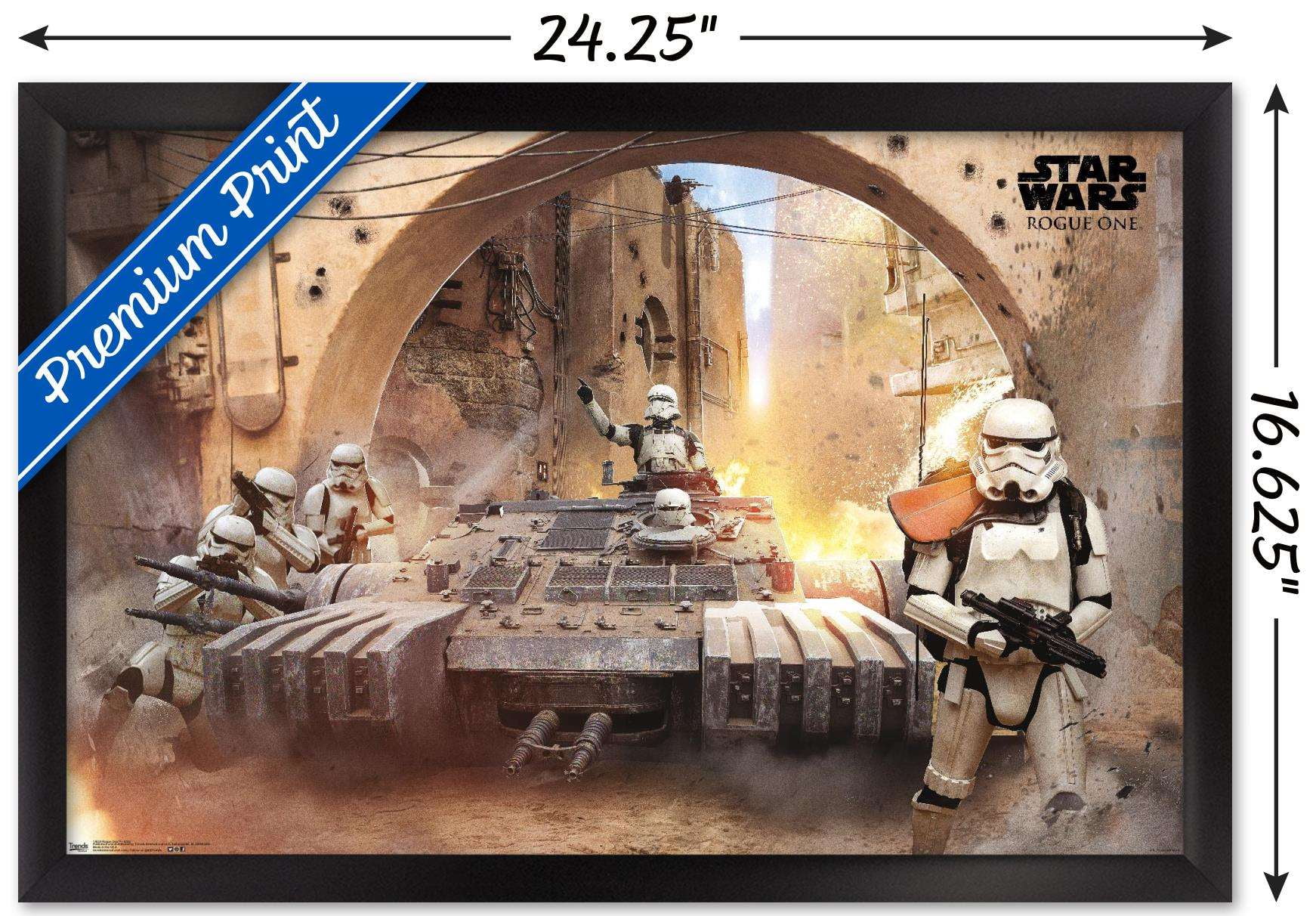 Star Wars: Rogue One - Elite Wall Poster, 14.725" x 22.375", Framed