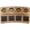 style1, variant on Slccxzc Wooden Beer Flight Tasting Board Writable Flight Paddle Wine Cocktail Serving Tray