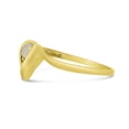 thumbnail image 4 of 14k Yellow Gold Round Opal Heart Ring, 4 of 6