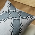thumbnail image 2 of Home Soft Things Dobson Printed Pillow Shell 2 Piece Set, NO INSERT Steel Gray 14" x 26", 2 of 3