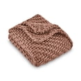 thumbnail image 4 of Allswell Weighted Knit Throw Blanket, Savannah Taupe, 15 lbs, 4 of 8