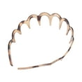 thumbnail image 5 of Unique Bargains 1 Pc Cute Big Wave Headbands for Women Light Brown, 5 of 6