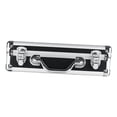 thumbnail image 1 of S SERENABLE Aluminum Alloy Tool Box Bin Handheld Storage Box for Travel Accessories Work L and Black, 1 of 9