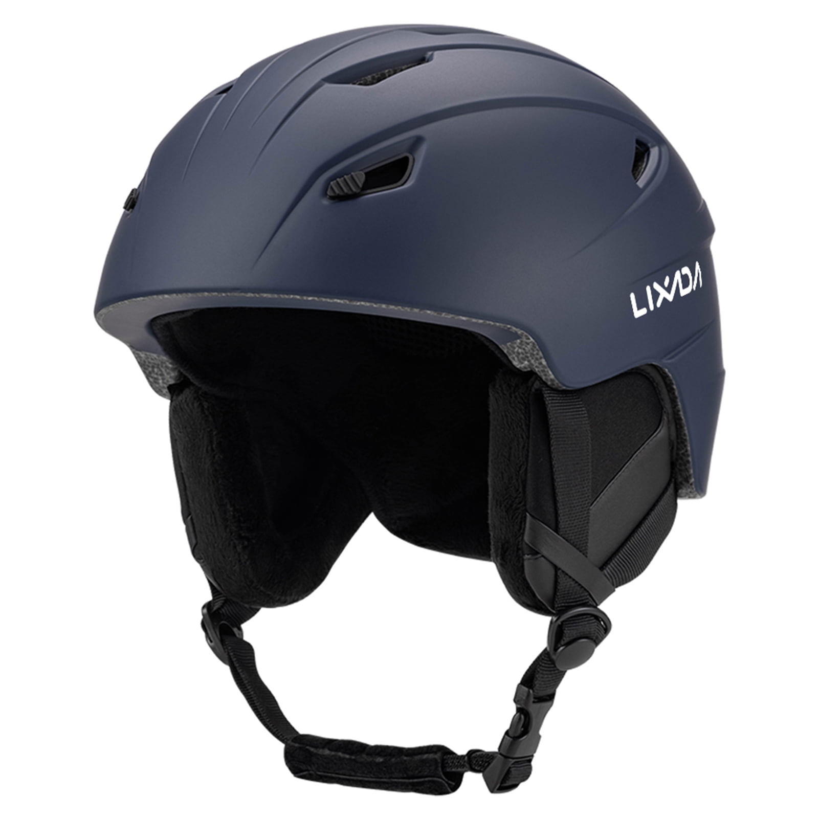 Casque de Ski Intégré Chaud Ajustable Léger Confortable Casque de Planche à Neige