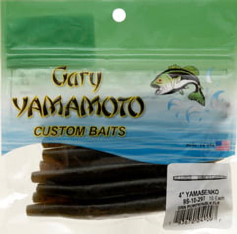 GARY YAMAMOTO SENKO 4'' Custom Baits Soft Silicon Lures Bass Fishing 10pcs