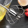 thumbnail image 4 of 12inch Stainless Steel Semi-Automatic Whisk, red, 4 of 5