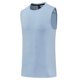 thumbnail image 3 of Camiseta sin mangas de cuello redondo para hombre, camiseta deportiva sin mangas de color liso con cuello redondo, camiseta de entrenamiento, camiseta sin mangas, blusa de poliéster para hombre, 3 of 8
