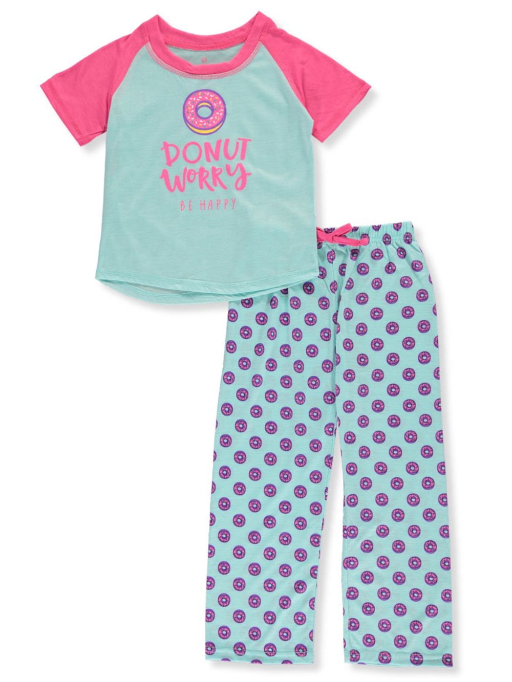 Chili Peppers Chili Peppers Girls' Donut Worry 2Piece Pajamas