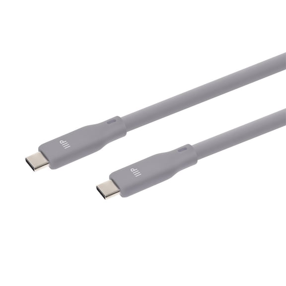 Monoprice USB4 Gen 2 Silicone Cable 6ft Gray