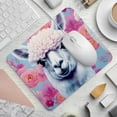 thumbnail image 2 of Alpaca Square Desk Pad Mouse Pad, 8.3x9.8 Inch Non-Slip Rubber Bottom Printed Mousepad for Office and Gaming, 2 of 6
