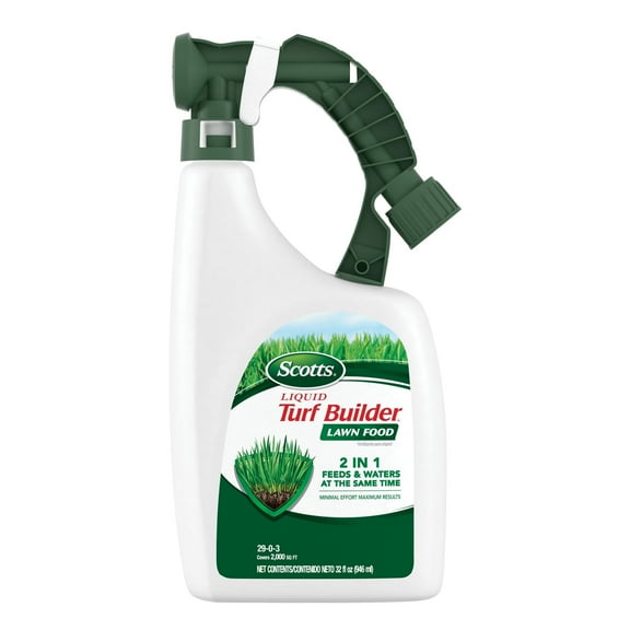 Scotts Liquid Turf Builder Lawn Fertilizer, 32 fl. oz.