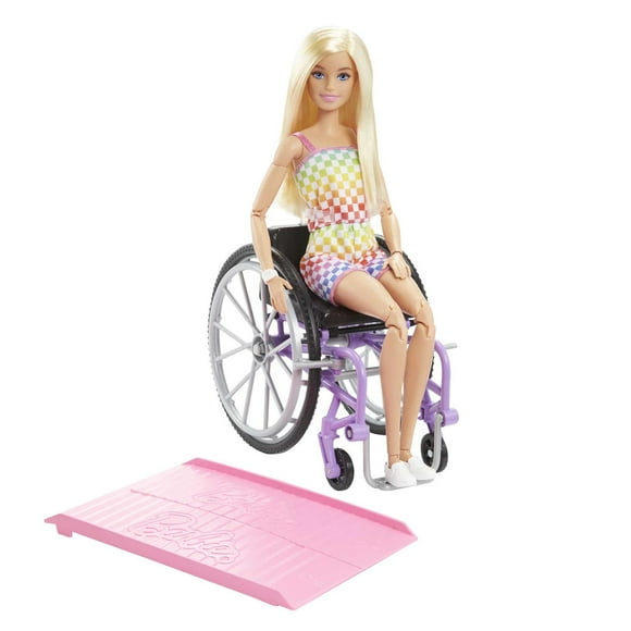 Muñeca Barbie Silla De Ruedas
