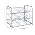thumbnail image 3 of 3 Tier Stackable Can Rack Organizer for food storage kitchen cabinets countertop, 3 of 10