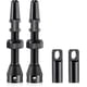 thumbnail image 4 of Tubeless valves for bicycles, 60 mm, aluminum alloy, bicycle valves, stem caps, kits for tubeless bicycle tires, black, 4 of 5