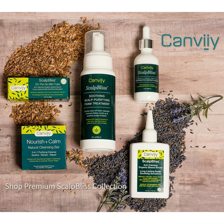 Canviiy ScalpBliss Soothing Scalp Purifying Foam Treatment (8 fl