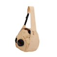 thumbnail image 4 of LOVIVER Sac de Transport pour Chat Sac de Transport Portable Multifonctionnel pour Chiot jusqu'à Beige, 4 of 8