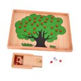 thumbnail image 3 of Tree Counting Toy, Wood Montessori Tree Toys Educational  For Kids For Home, 3 of 8