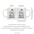 thumbnail image 5 of Koyal Wholesale Santa Claus Ceramic Coffee Mug, Santa's Favorite Product Manager, 5 of 5