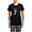 With Checker Pant, variant on CafePress - Cute Boston Terrier Women's Dark Pajamas - Women's Short Sleeve Print T-Shirt and Pants Dark Cotton Pajama Set