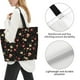thumbnail image 3 of Easygdp Red White Flowers Bolsas Tote para Mujer, Bolsos de Hombro para Viaje, Bolsos de Mano de Gran Capacidad para Compras y Trabajo, 3 of 8