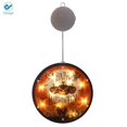 thumbnail image 3 of Deago Halloween String Lights, Round LED Shop Window Hanging Lights Colorful Flashing Lights Horror Funny Hanging Lamp for Halloween Party Decor, 3 of 8