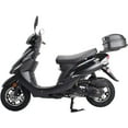 thumbnail image 3 of X-Pro Brand New 50cc Gas Moped Motorcycle, 10" Aluminum Wheels Electric/Kick Start! Large Headlights, 3 of 5