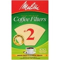thumbnail image 1 of Melitta Cone Coffee Filter #2 100 Count- Natural Brown, 1 of 4