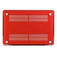 thumbnail image 6 of Mosiso 2 in 1 MacBook Pro 13 inch Case A2159/A1989/A1706/A1708, Plastic Hard Shell Case&Keyboard Cover for New Macbook Pro 13" with/without Touch Bar, Red, 6 of 7