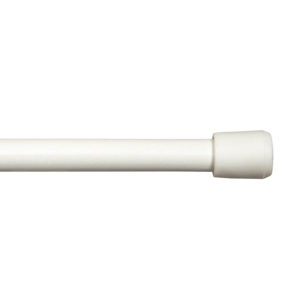 Kenney Strafford 7/16" Spring Tension Rod, 1828", White